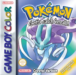 game box cover: Pokemon Crystal